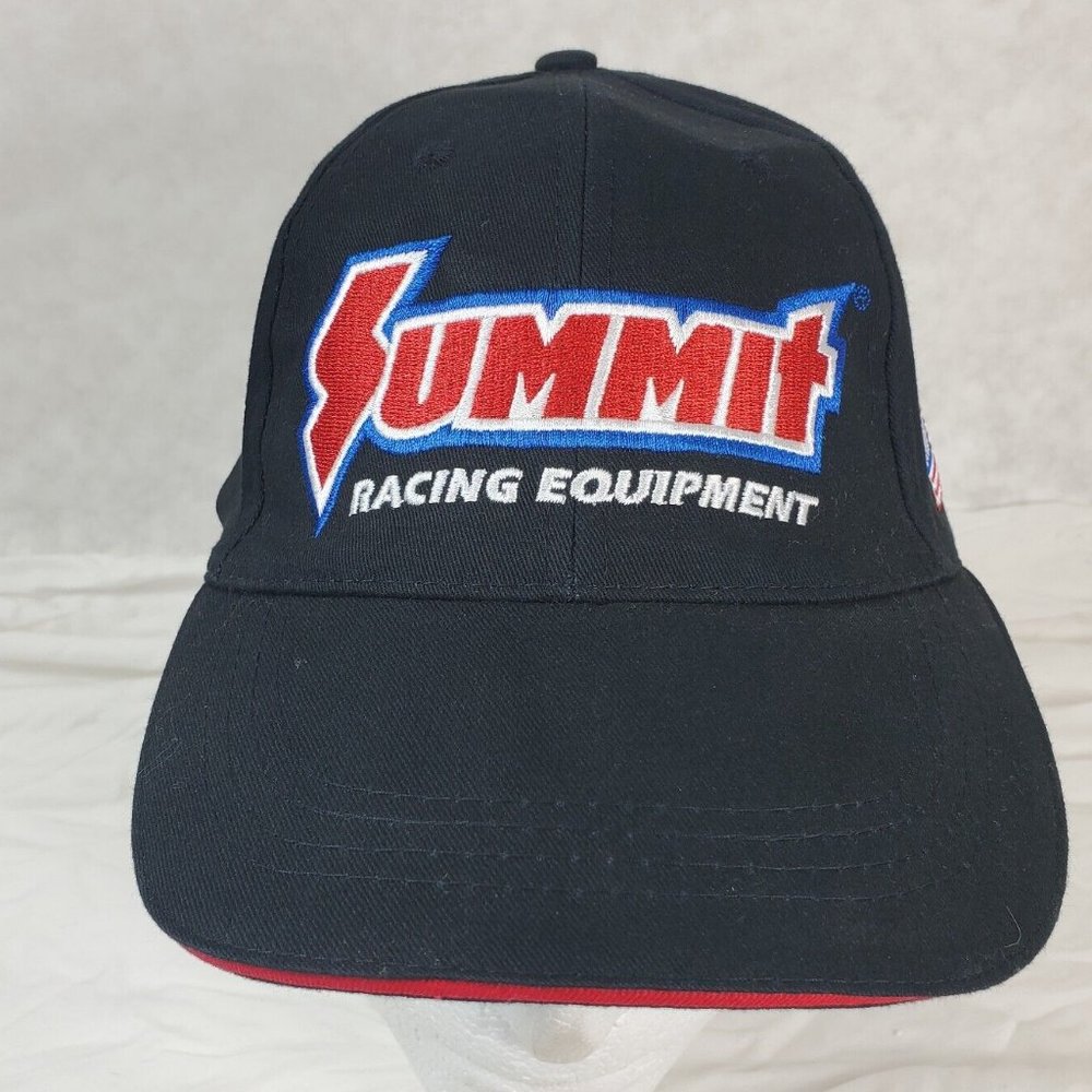 SUMMIT RACING EQUIPMENT Hat Strapback Baseball Vintage USA Cap Retro Dad Trucker